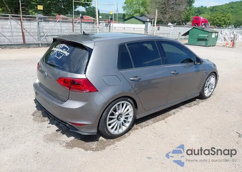 2017 Volkswagen Golf R 4-Door W/Dcc Navigation из США, поврежденный, VIN WVWVF7AU3HW168061